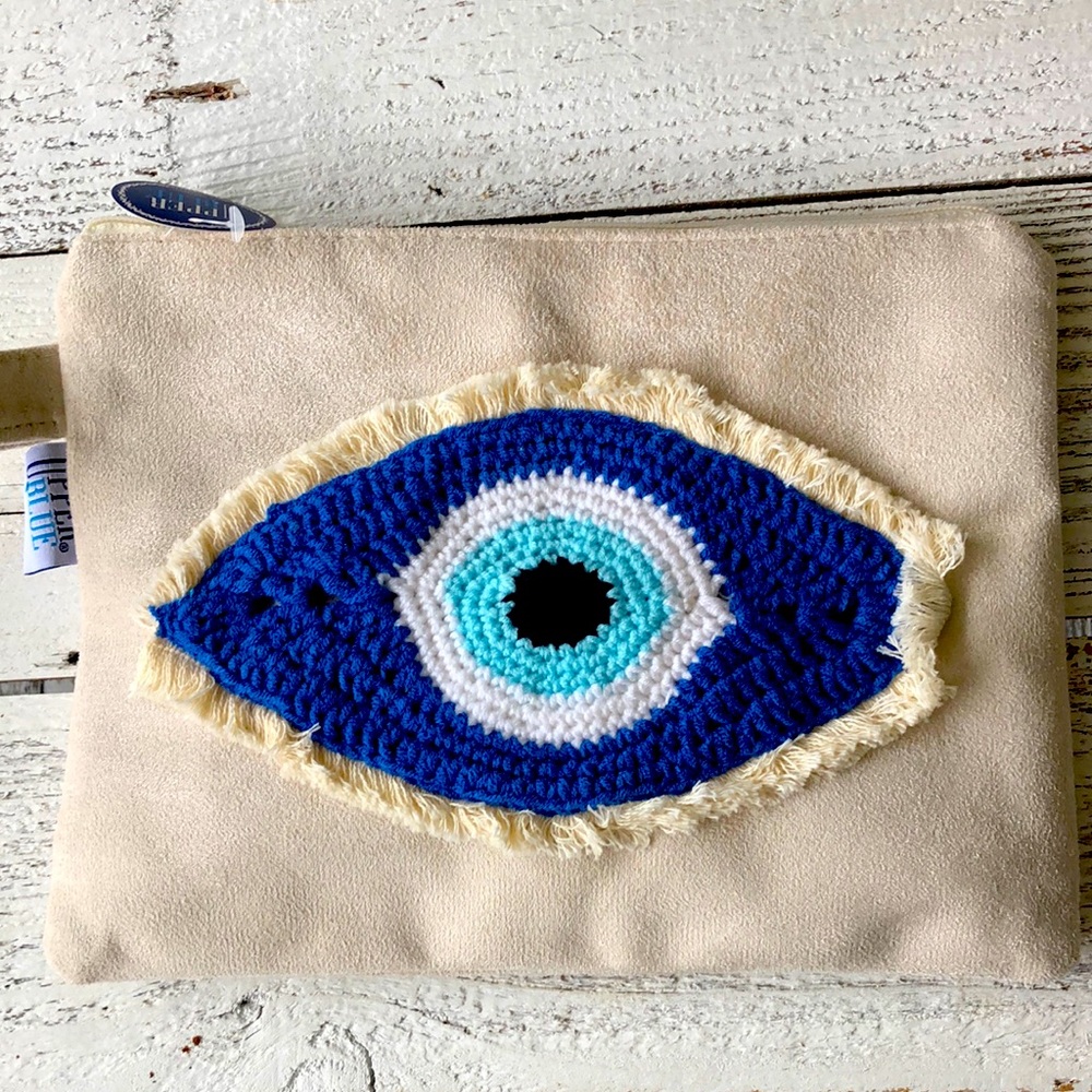Santorini Evil Eye Clutch